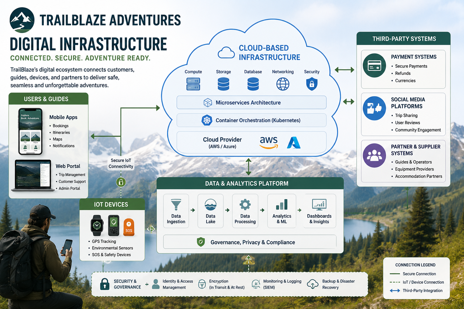 TrailBlaze digital infrastructure